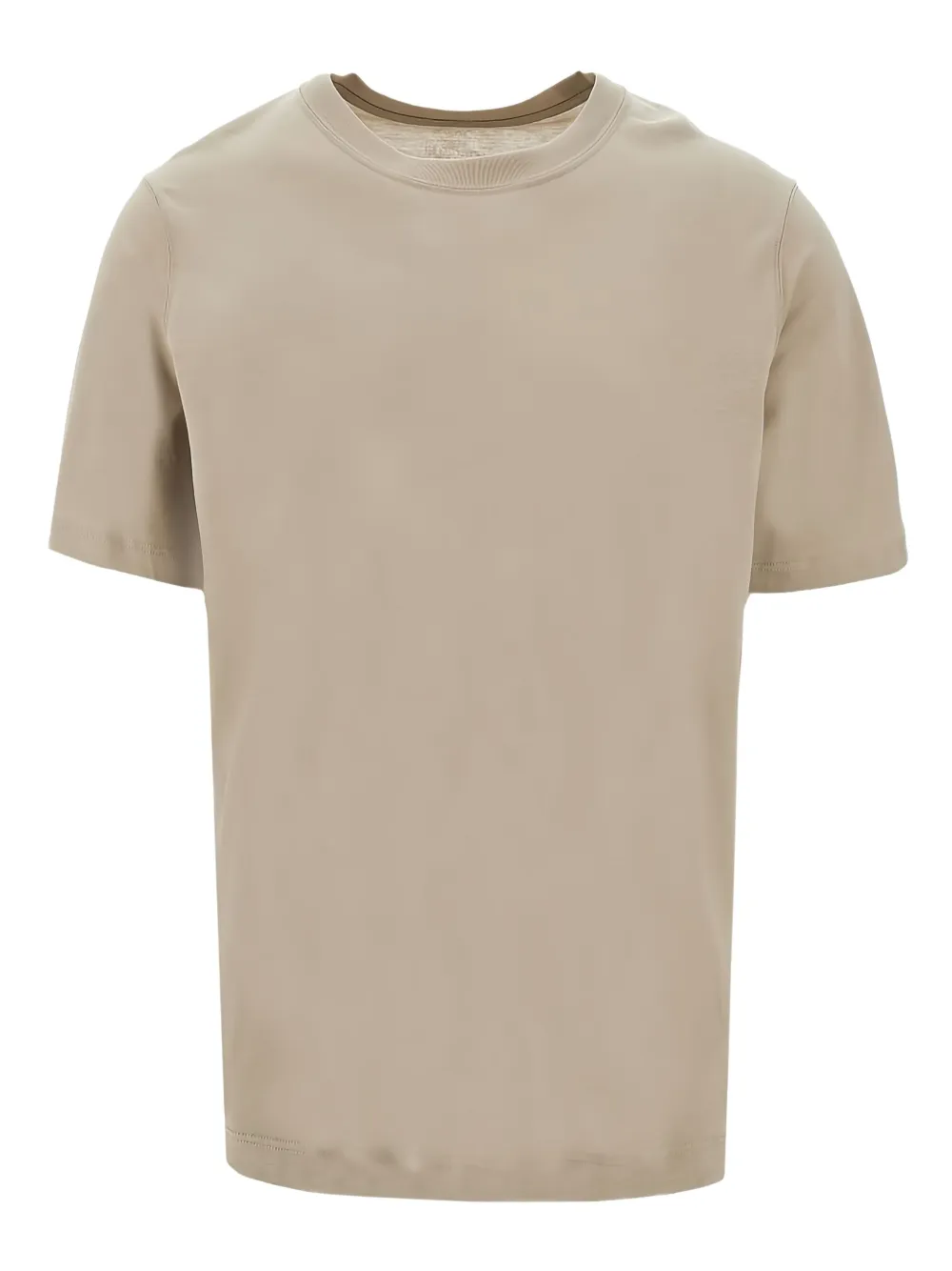 Majestic Filatures round-neck T-shirt Beige