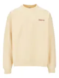 POLAR Dave logo-embroidered sweatshirt - Neutrals