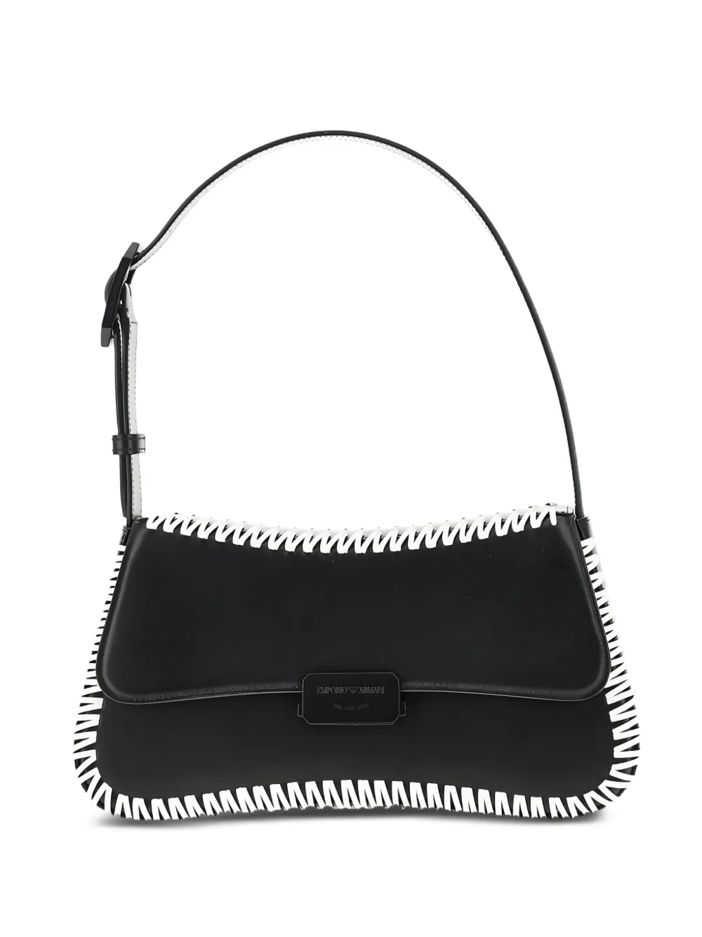 stitched detail shoulder bag