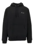 POLAR Dave logo-embroidered hoodie - Black