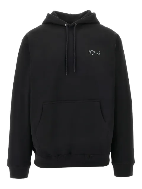 POLAR Dave logo-embroidered hoodie