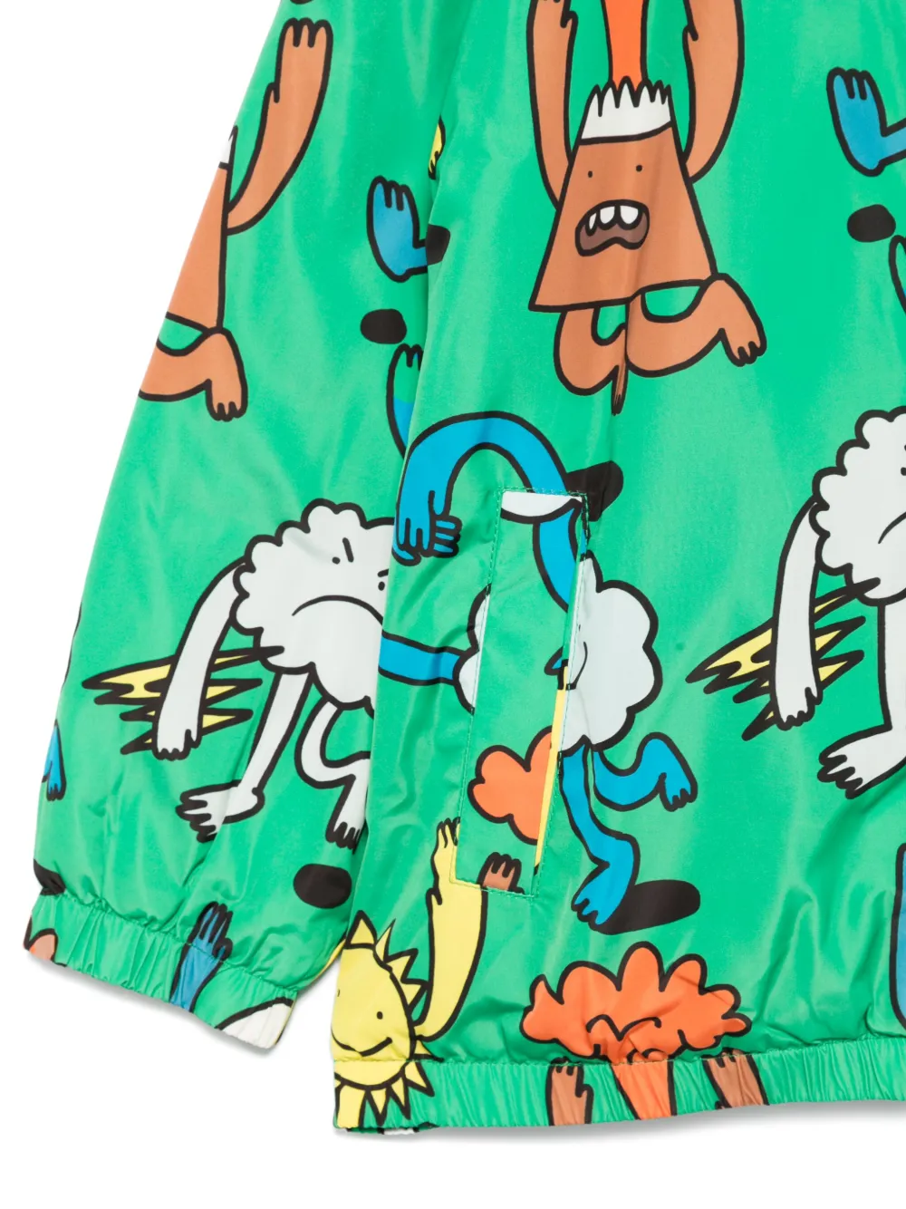 Stella McCartney Kids Jack met grafische print Groen