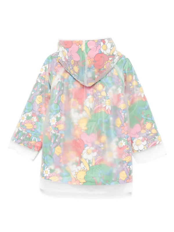 Stella McCartney Kids floral-print Raincoat Green FARFETCH ZA