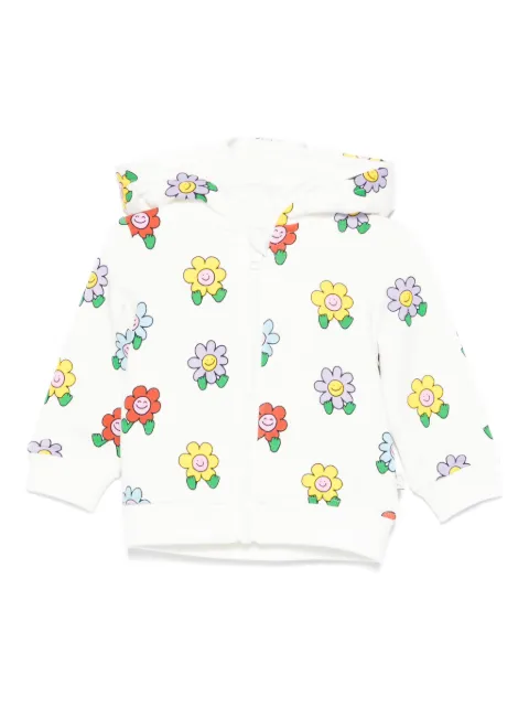 Stella McCartney Kids flower-print hoodie