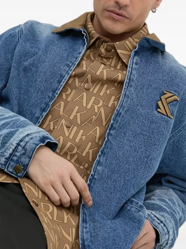 Karl Kani デニムジャケット | ブルー | FARFETCH JP
