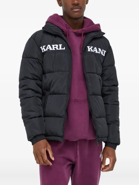 karl kani logo-plaque padded jacket