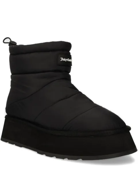 Juicy Couture 50mm quilted platform ankle boots
