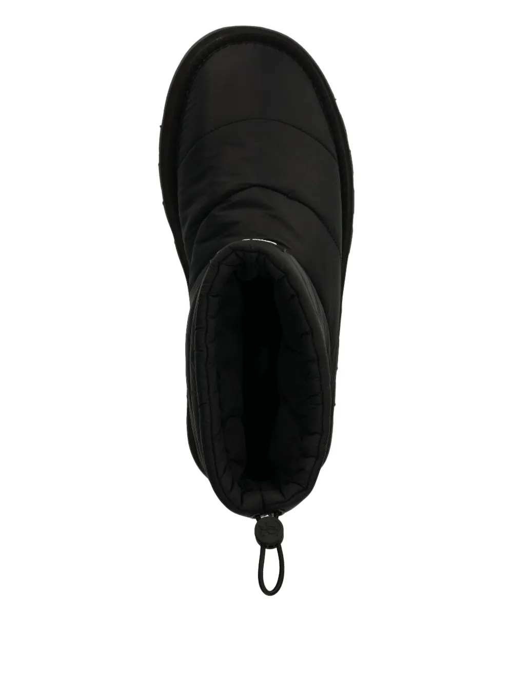 Juicy Couture 50mm quilted platform ankle boots Black