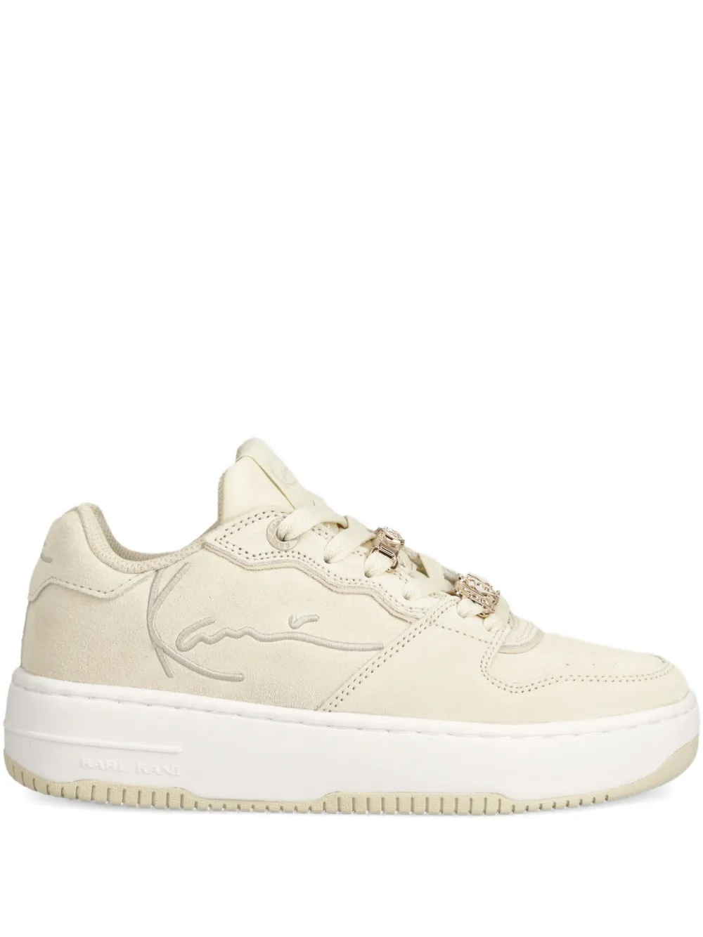 Karl kani Verfraaide sneakers Beige