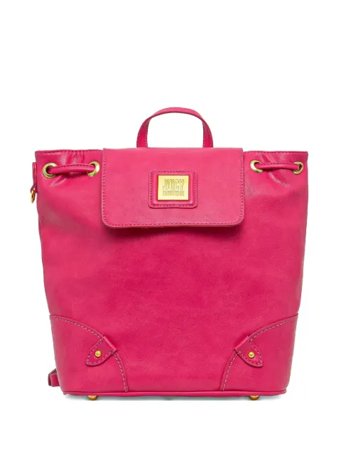 Juicy Couture drawstring flap backpack