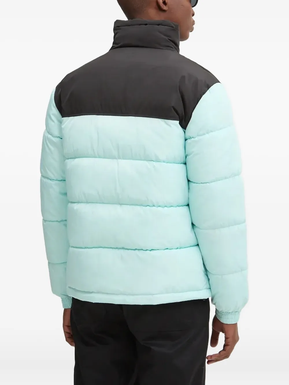 karl kani Donsjack met colourblocking Blauw