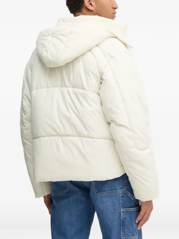 Karl Kani フーデッド パデッドジャケット | ホワイト | FARFETCH JP