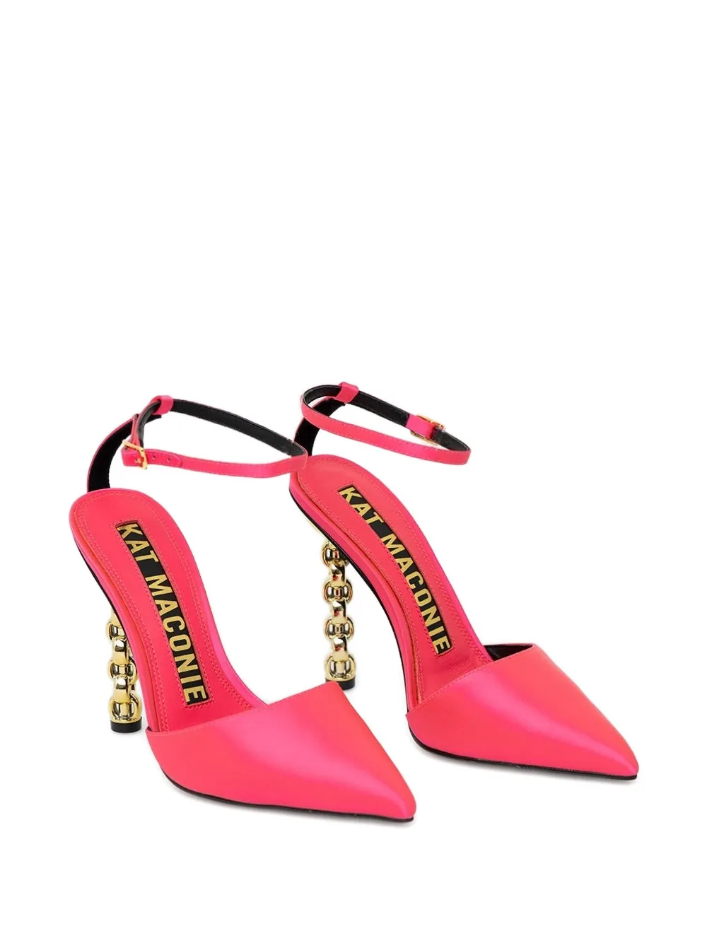 Kat Maconie 105mm heel-detail pointed-toe pumps | Heeled Pumps | Image 2