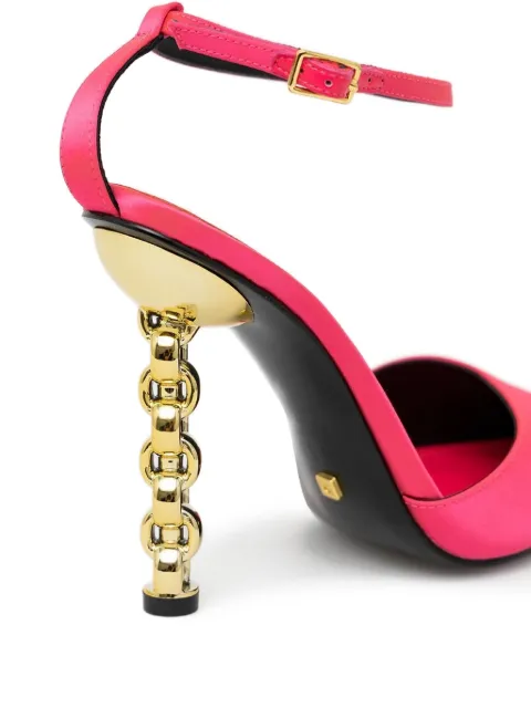 Kat Maconie 105mm heel-detail pointed-toe pumps