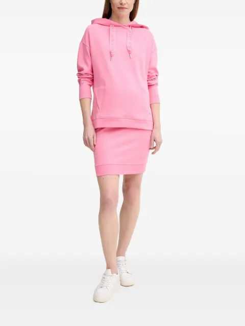 Joop! embroidered logo skirt