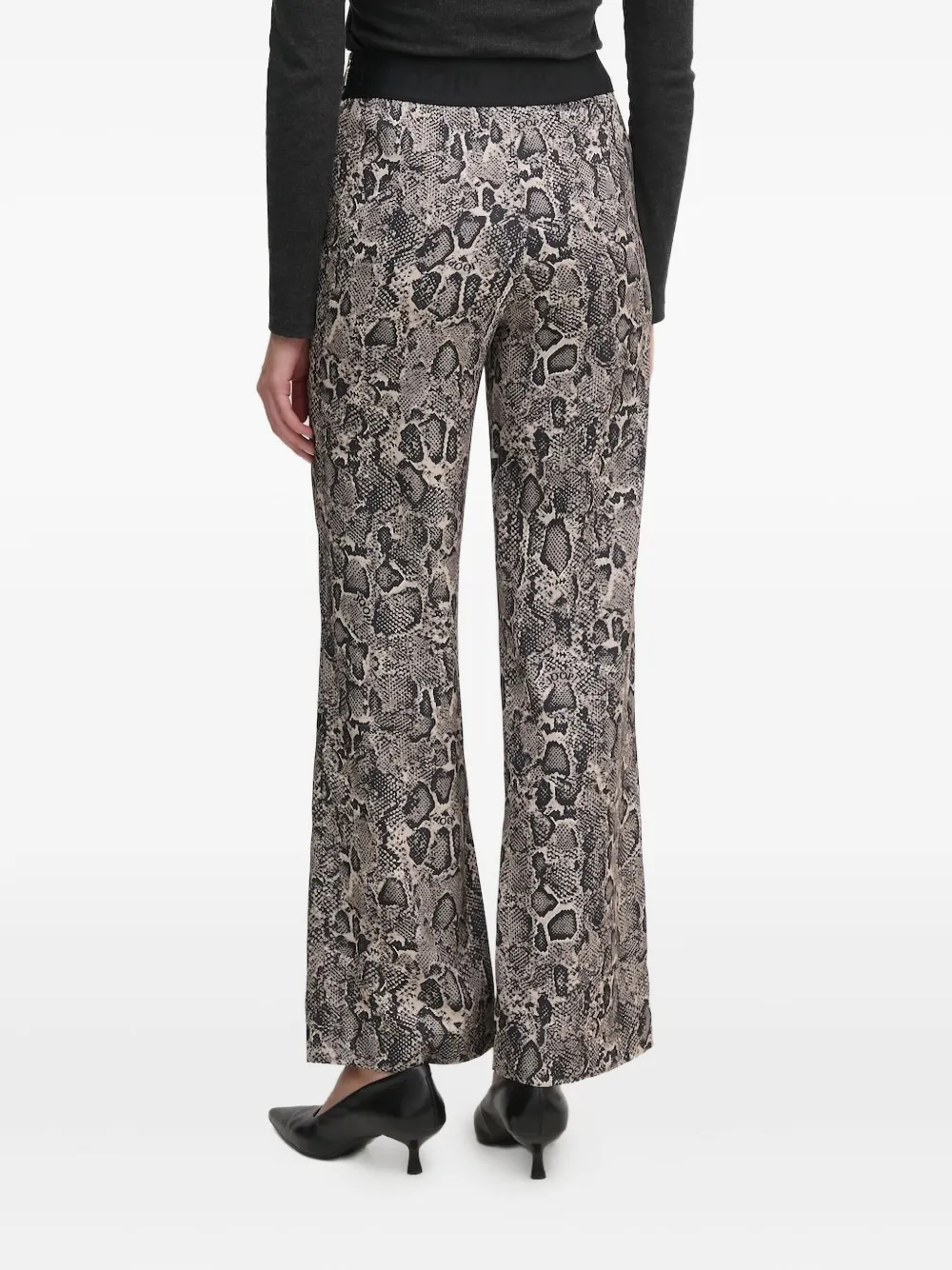 Joop! Philine wide-leg trousers - Zwart