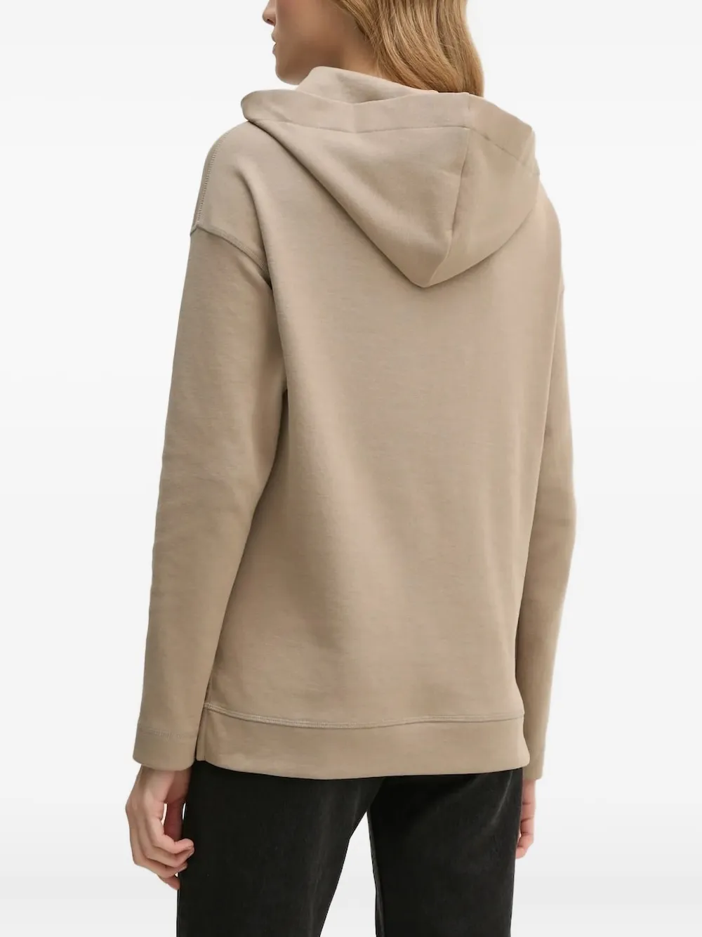 Joop! Hoodie met logodetail Beige