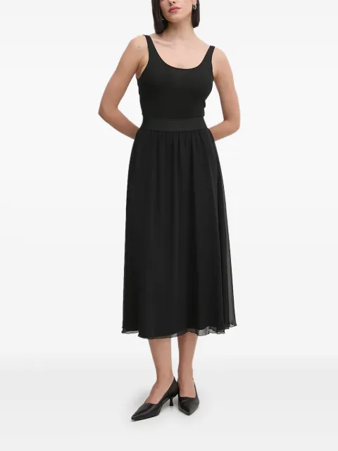 Joop! Schirin elastic-waistband midi skirt