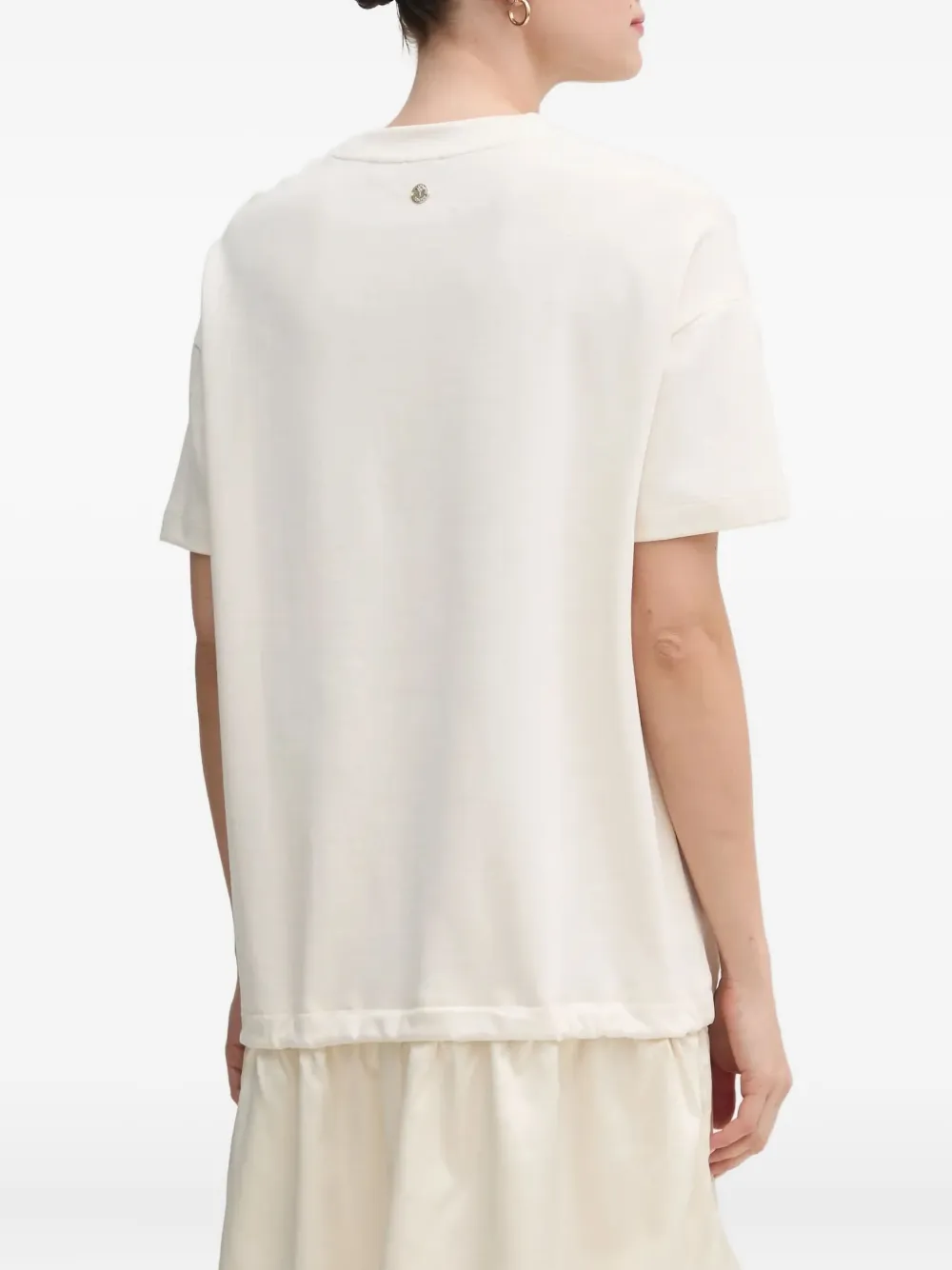 Joop Short-sleeve Layered Midi Dress In White