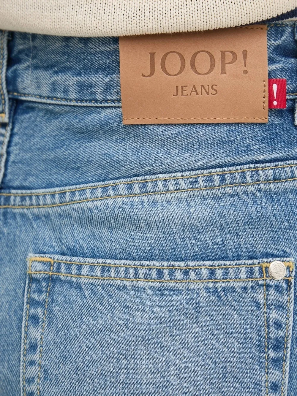 Joop! frayed-hem jeans Blauw