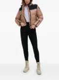 Invicta colour-block puffer jacket - Neutrals