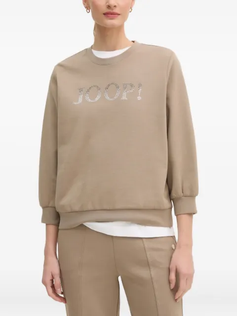 Joop! embellished-logo sweatshirt