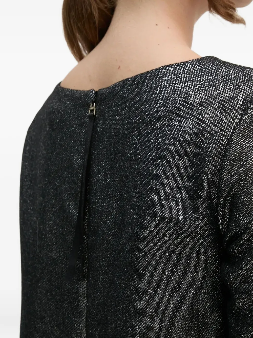 Joop! Jurk met glitters Zwart