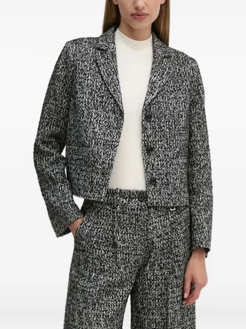Joop! notched-lapels tweed jacket
