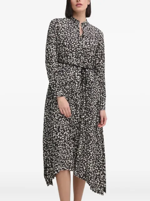 Joop! abstract-print midi dress