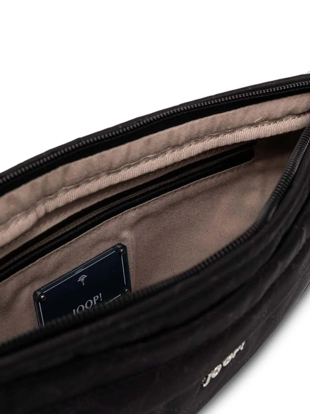 Joop Zella Logo-plaque Cross Body Bag In Black