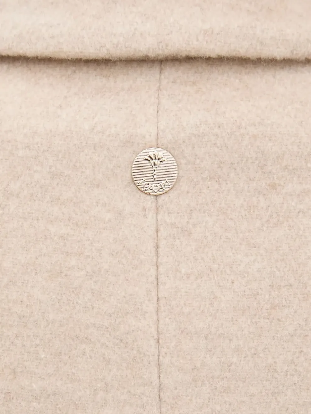 Joop Single-breasted Wool Coat In Neutral