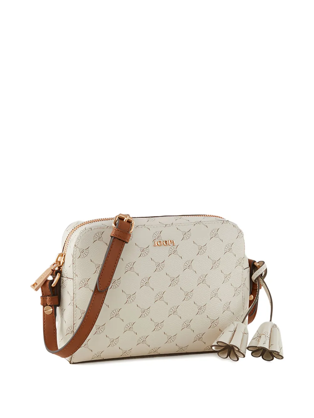 Joop Logo-plaque Cross Body Bag In Neutral