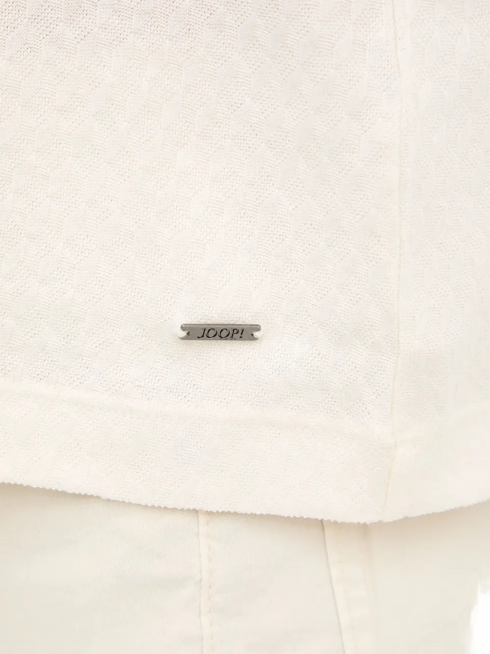 Joop! Katoenen poloshirt Wit