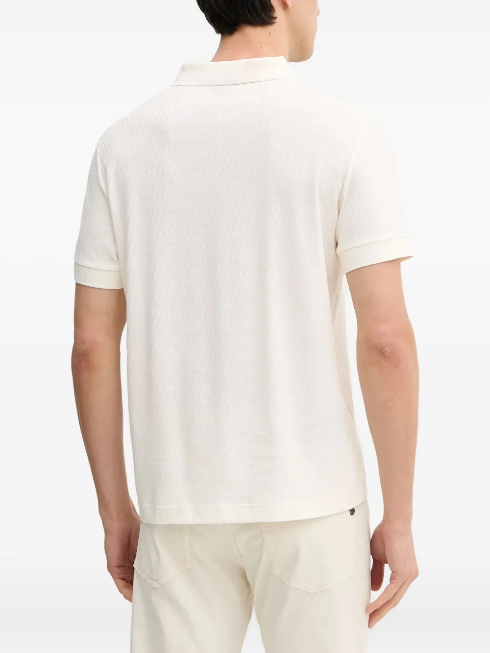 Joop! Katoenen poloshirt Wit