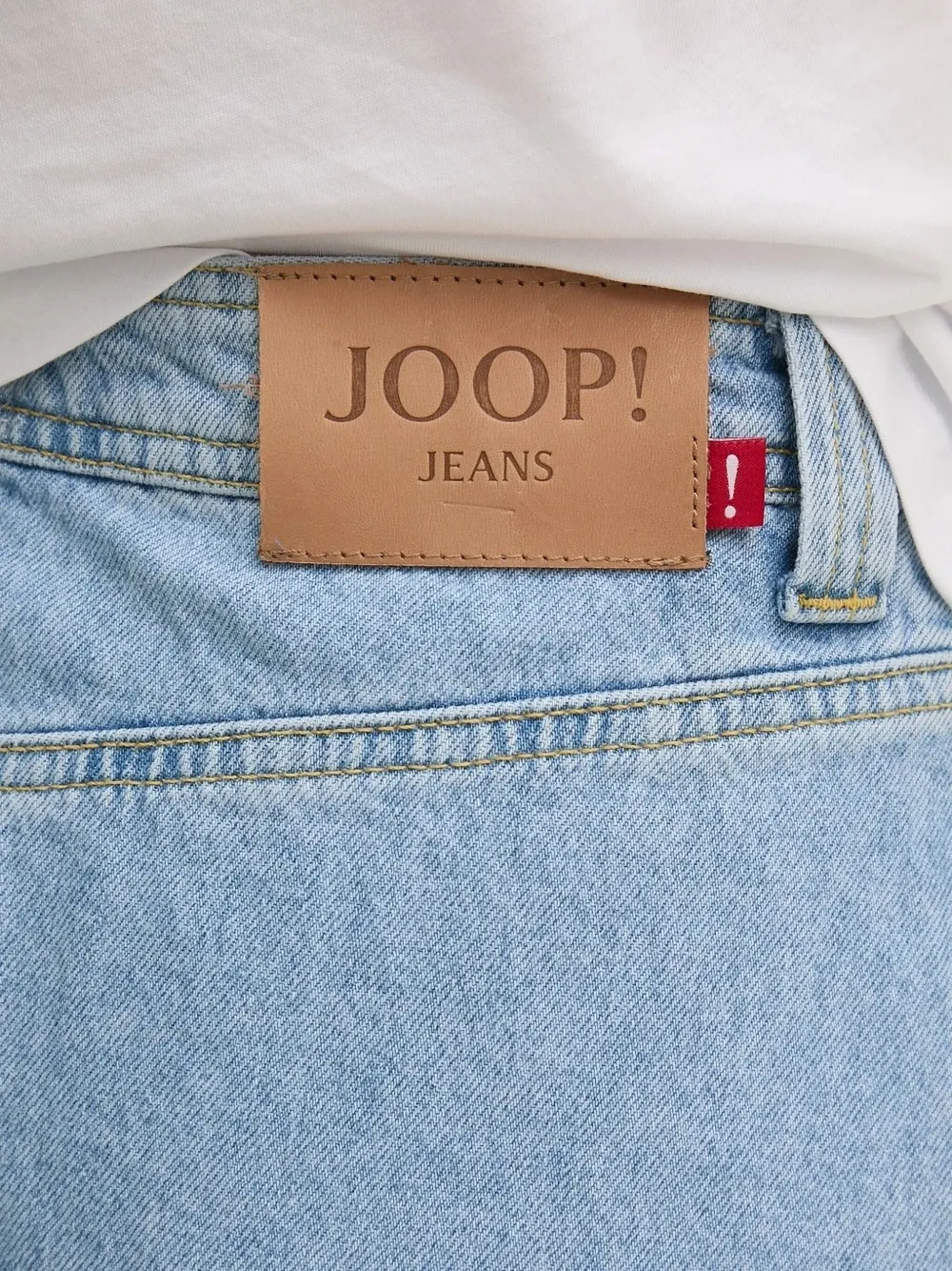 Joop! Rosa button-fastening denim mini skirt Blauw