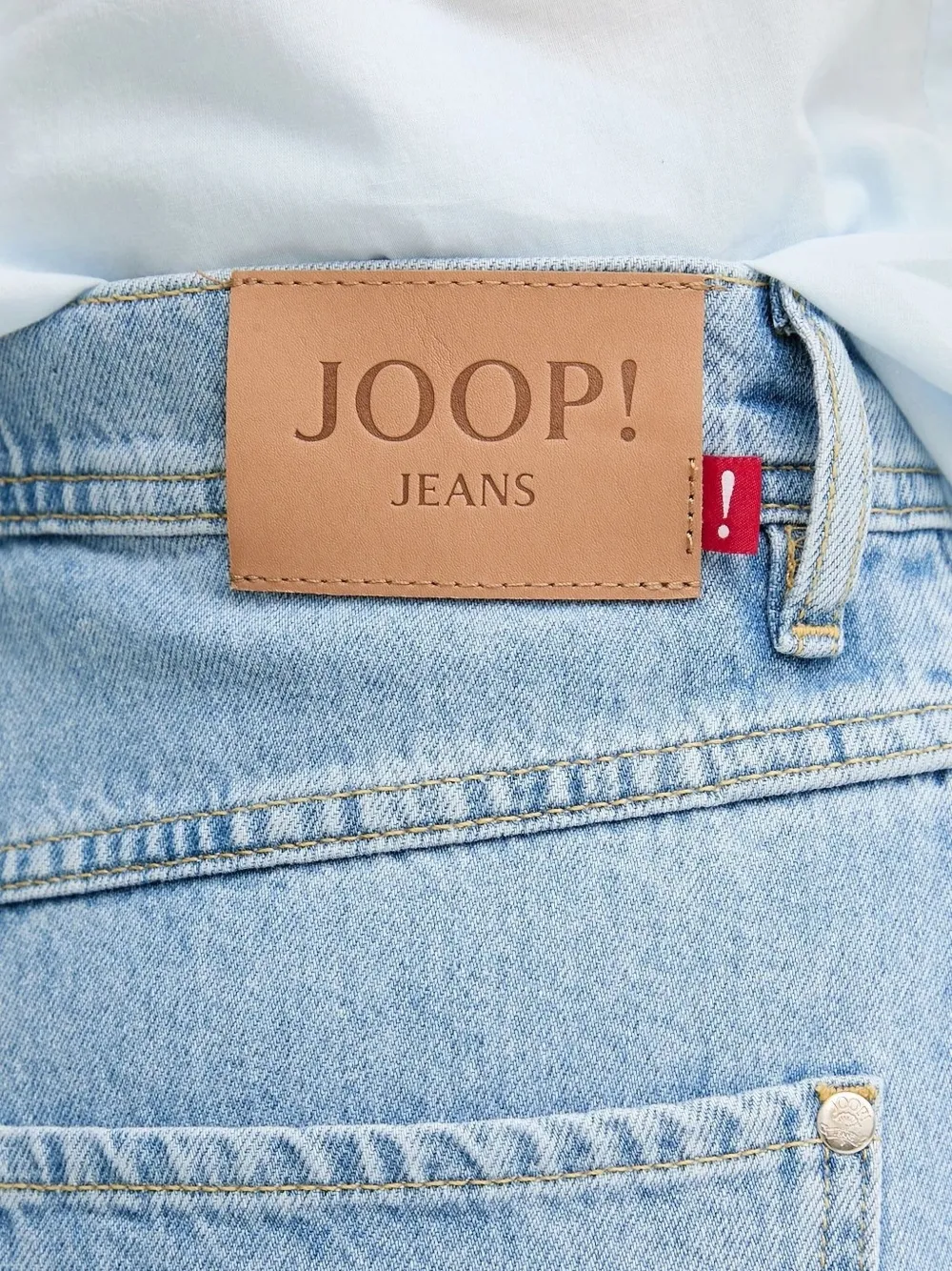 Joop! frayed-hem jeans Blauw