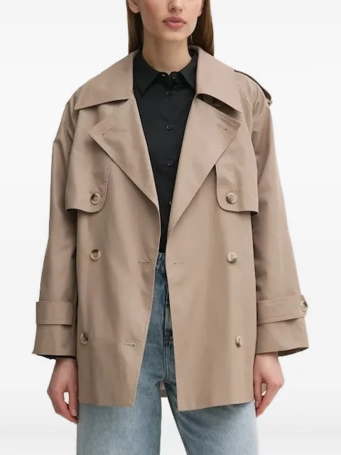 Joop! belted double-breasted trench coat