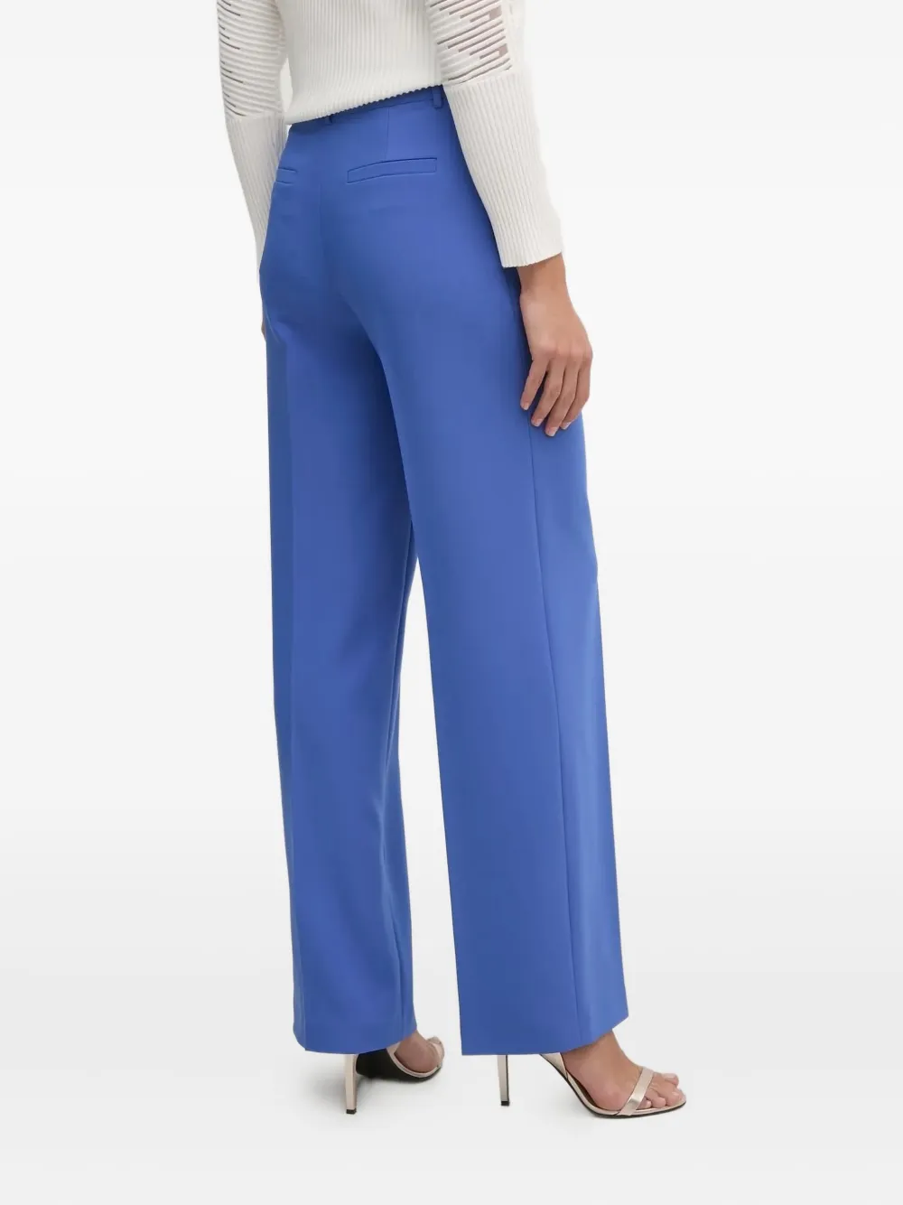 Joop! Marlene pleated-front trousers - Blauw