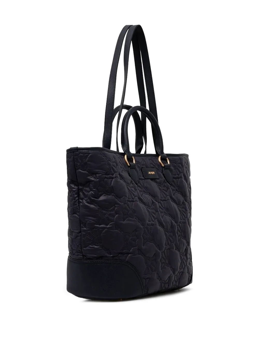Joop! quilted tote bag - Zwart