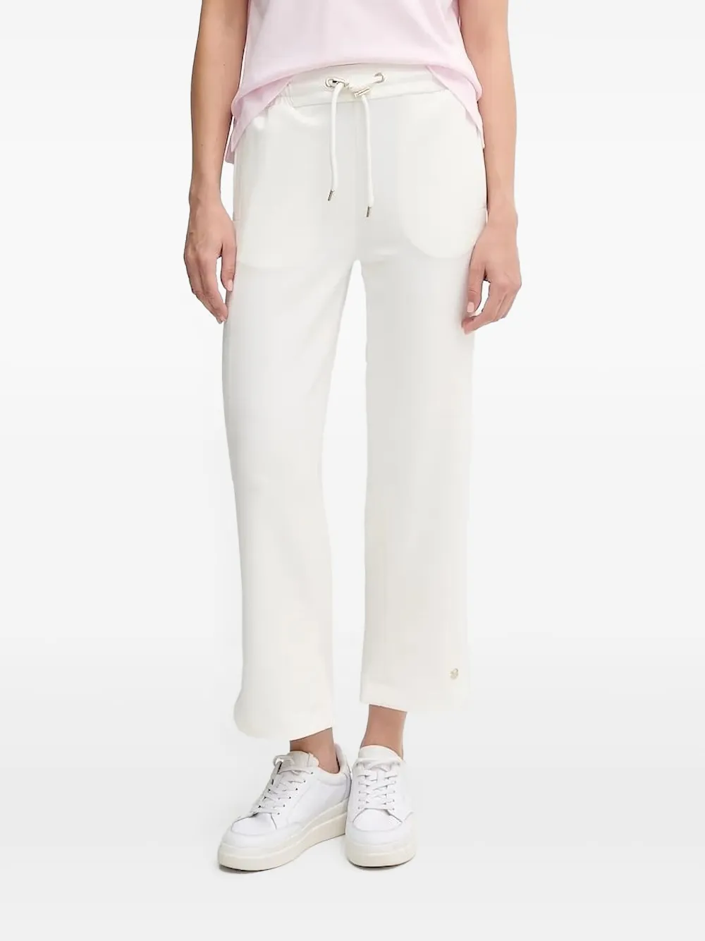 Joop! elastic-waistband side-split trousers 102
