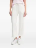 Joop! elastic-waistband side-split trousers - 102