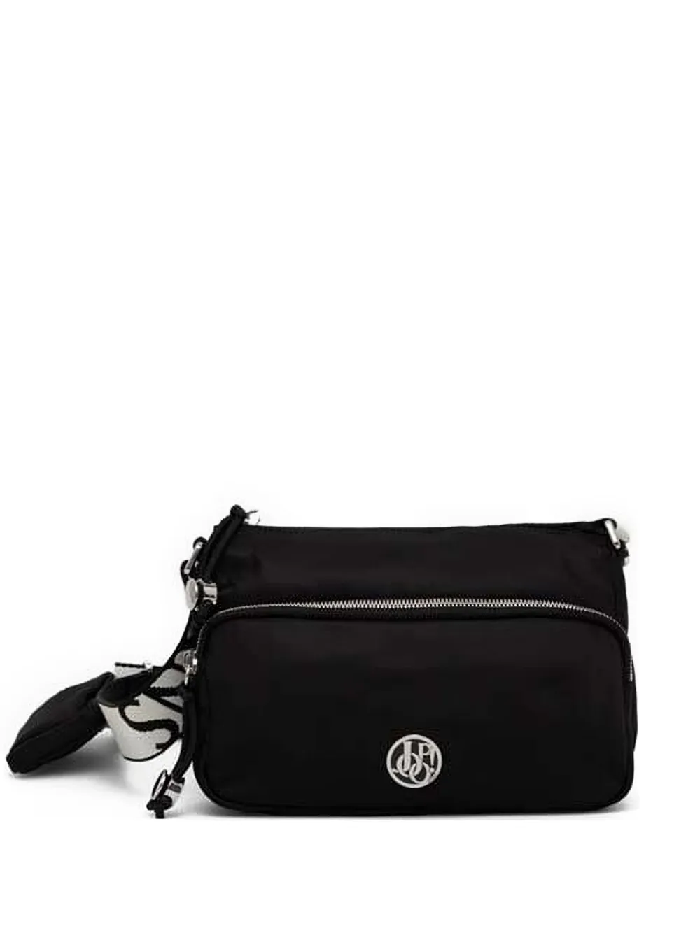Joop! logo-strap satchel Zwart