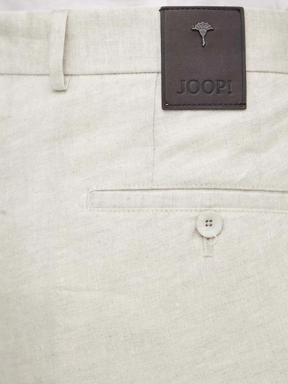 Joop! Hank linnen broek Wit