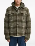 Joop! checked hooded jacket - Green