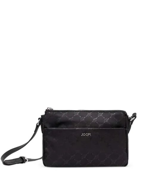 Joop! logo-plaque jacquard crossbody bag