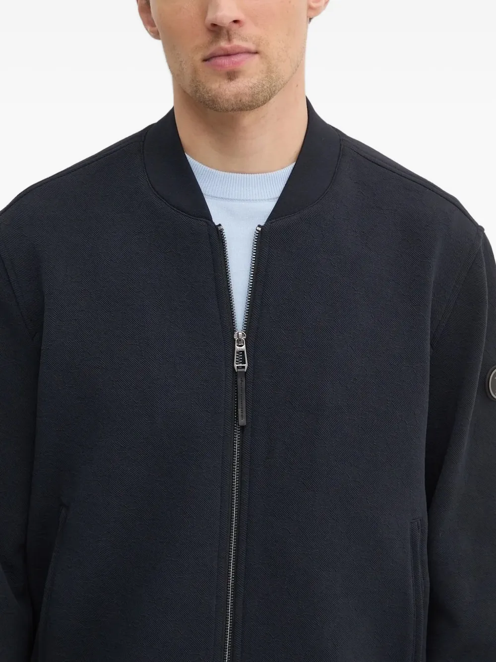 Joop! Bomberjack met rits Blauw