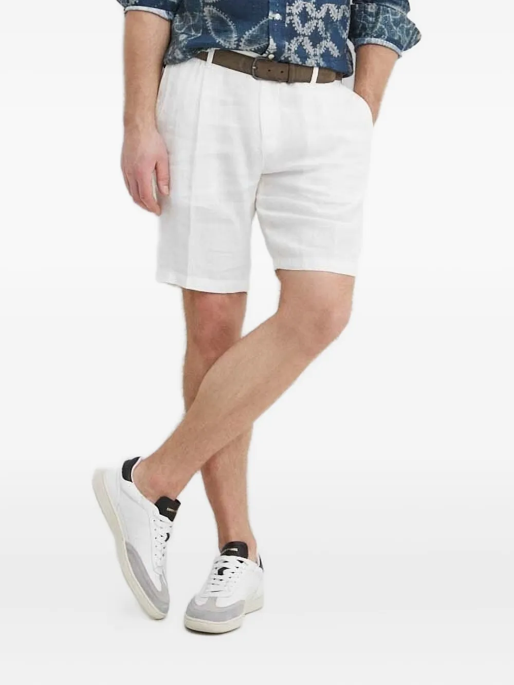 Joop! linen shorts Wit