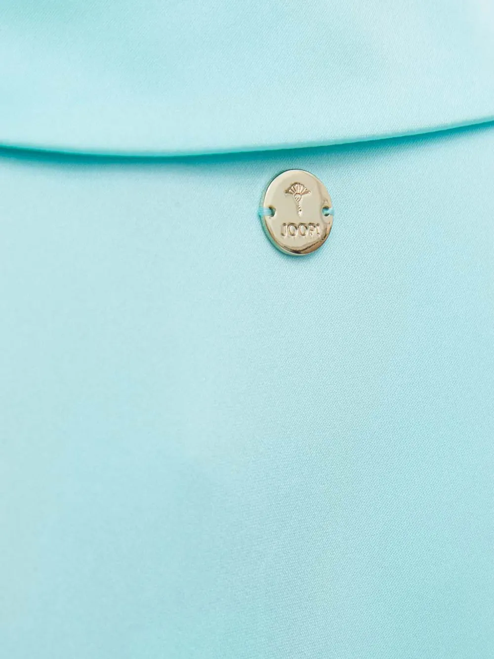 Joop! Gestrikte jurk met V-hals Blauw
