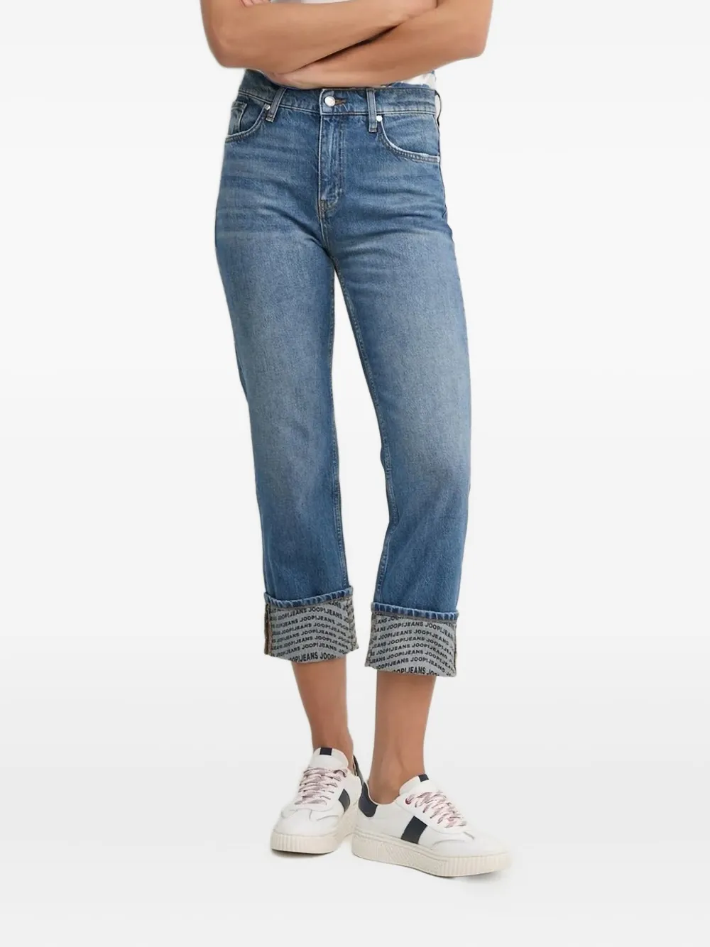 Joop! logo-detail jeans Blauw