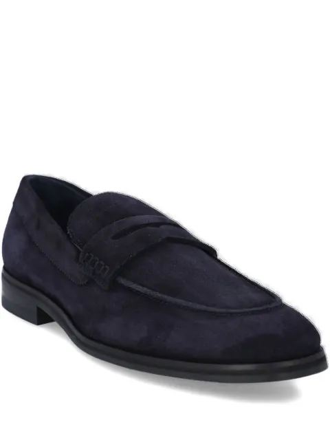 Joop! suede penny loafers
